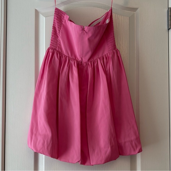 Amanda Uprichard Oscar Dress in Hot Pink Size XS - Picture 3 of 4